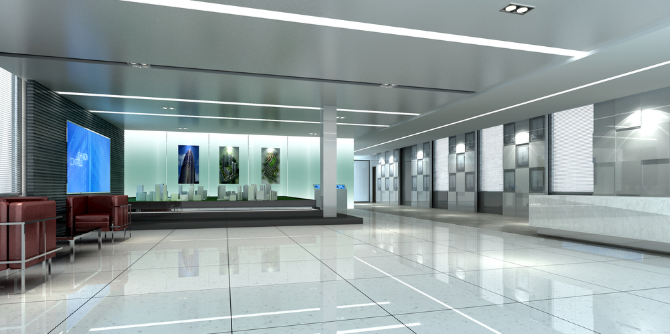 辦公室裝修大廳，如何打造高端大氣之風(fēng)？