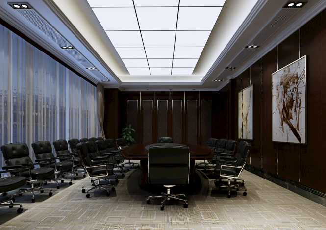 上海辦公室裝修吊頂設計：簡約大氣，展現(xiàn)企業(yè)形象
