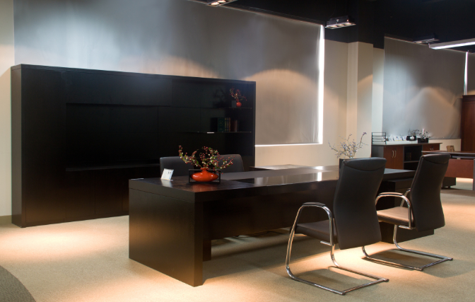 辦公室裝修設(shè)計中的黑色運(yùn)用