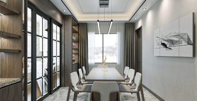 上海辦公室裝修廚房中餐桌的設計 上海辦公室裝修廚房中餐桌的設計
