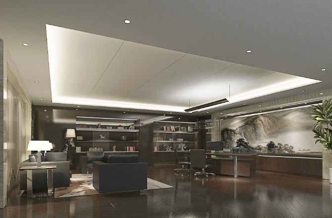 上海辦公室裝修設(shè)計：吊頂樣式的選擇與風(fēng)格呈現(xiàn)