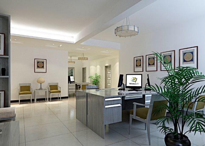 辦公室裝修設(shè)計中銀色的運用與效果