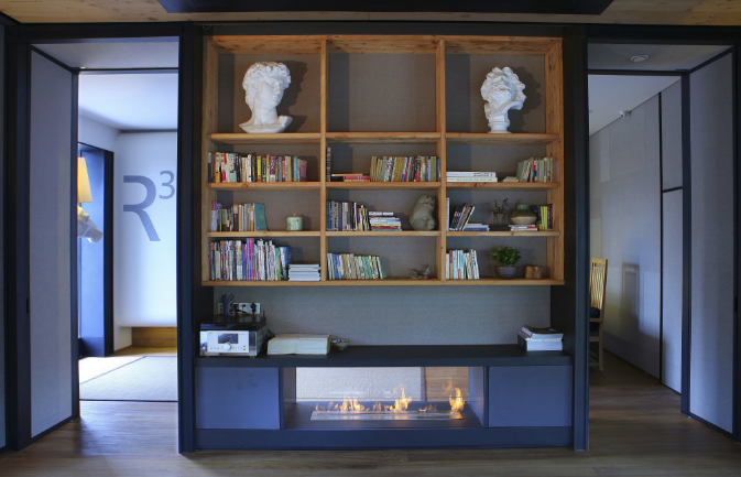 辦公室裝修設(shè)計(jì)選擇黑色木柜子好看嗎？