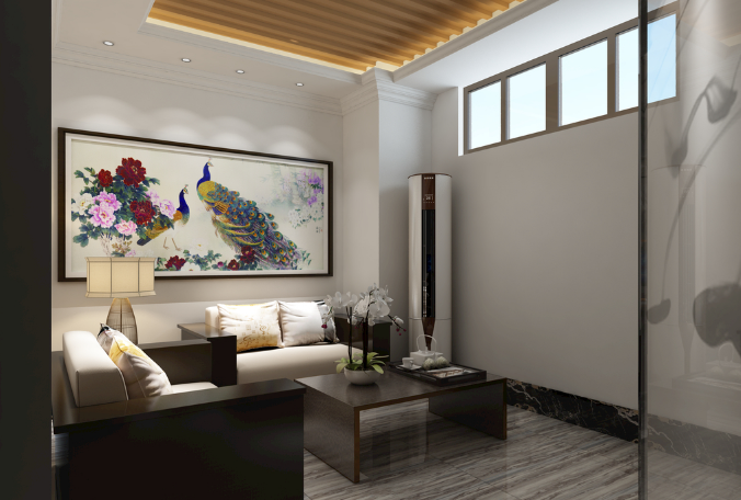 上海辦公室裝修設(shè)計(jì)：木質(zhì)掛墻式書架，美觀實(shí)用雙贏之選