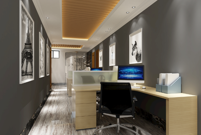 上海辦公室裝修設(shè)計：掛墻式書架，簡約高效助力工作空間升級！