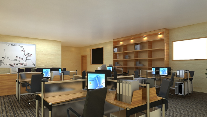 上海辦公室裝修設(shè)計(jì)：現(xiàn)代簡(jiǎn)約大中班臺(tái)，打造高效辦公新體驗(yàn)！