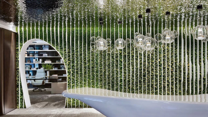 上海辦公室裝修設(shè)計新寵——微水泥，為何它如此受歡迎？