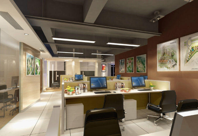 抽象藝術(shù)瓷磚，打造創(chuàng)意無限的辦公室裝修設(shè)計(jì)新選擇！