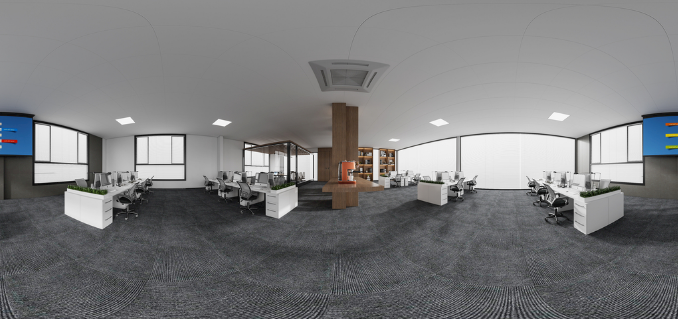 上海辦公室裝修設計：油畫，讓辦公空間更有“靈魂”